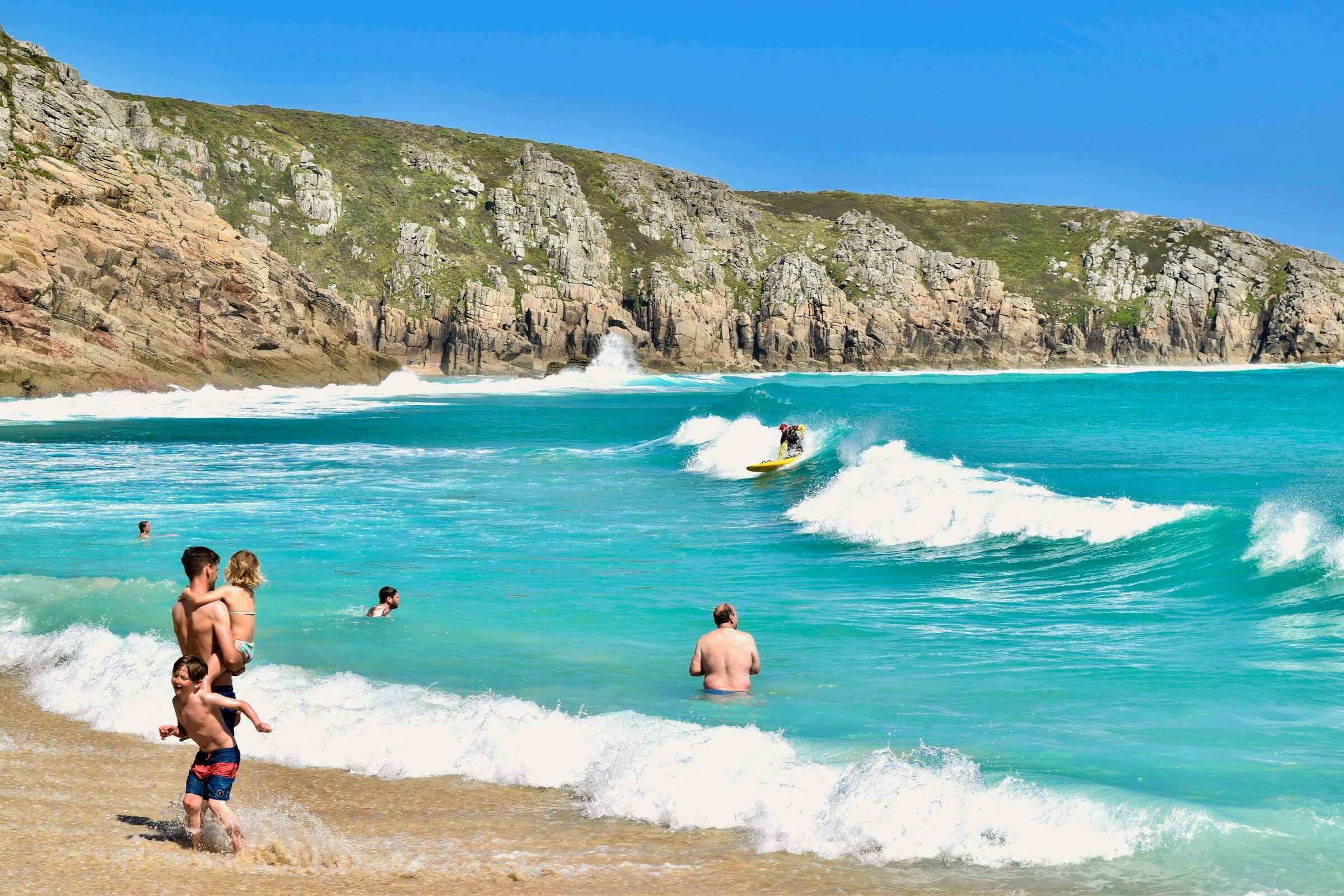 Porthcurno Beach