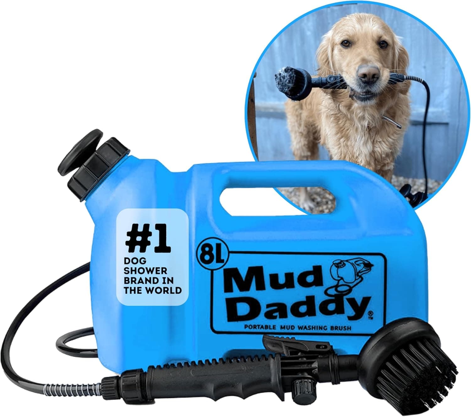 Mud Daddy 8L Portable Pet Washing Device