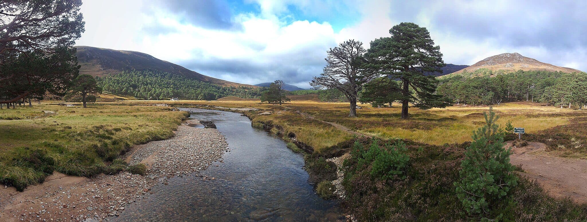 Derry Lodge from Linn of Dee