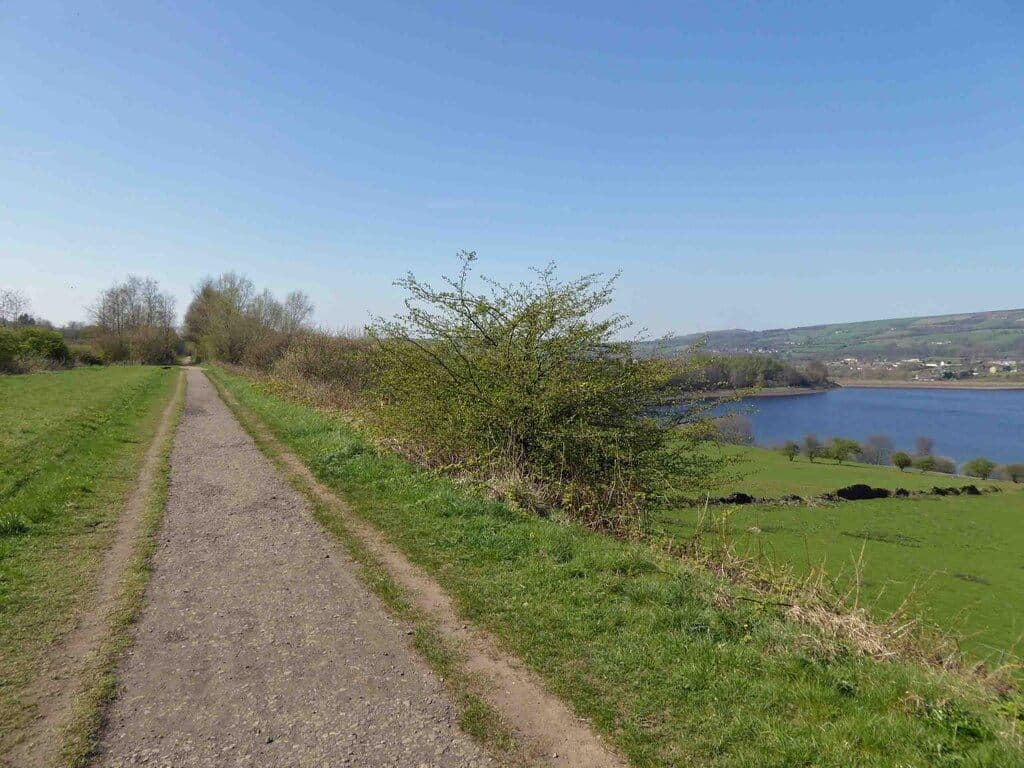 Longdendale Trail from Torside Reservoir