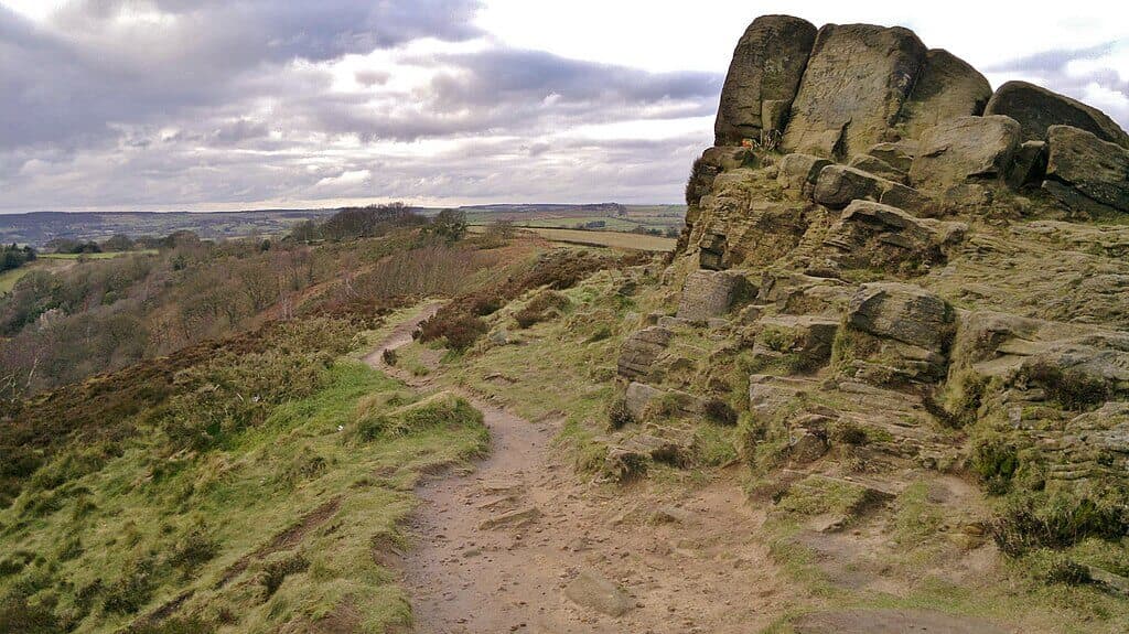 Ashover Rock (The Fabrick) Loop (Alton Lane lay-by)