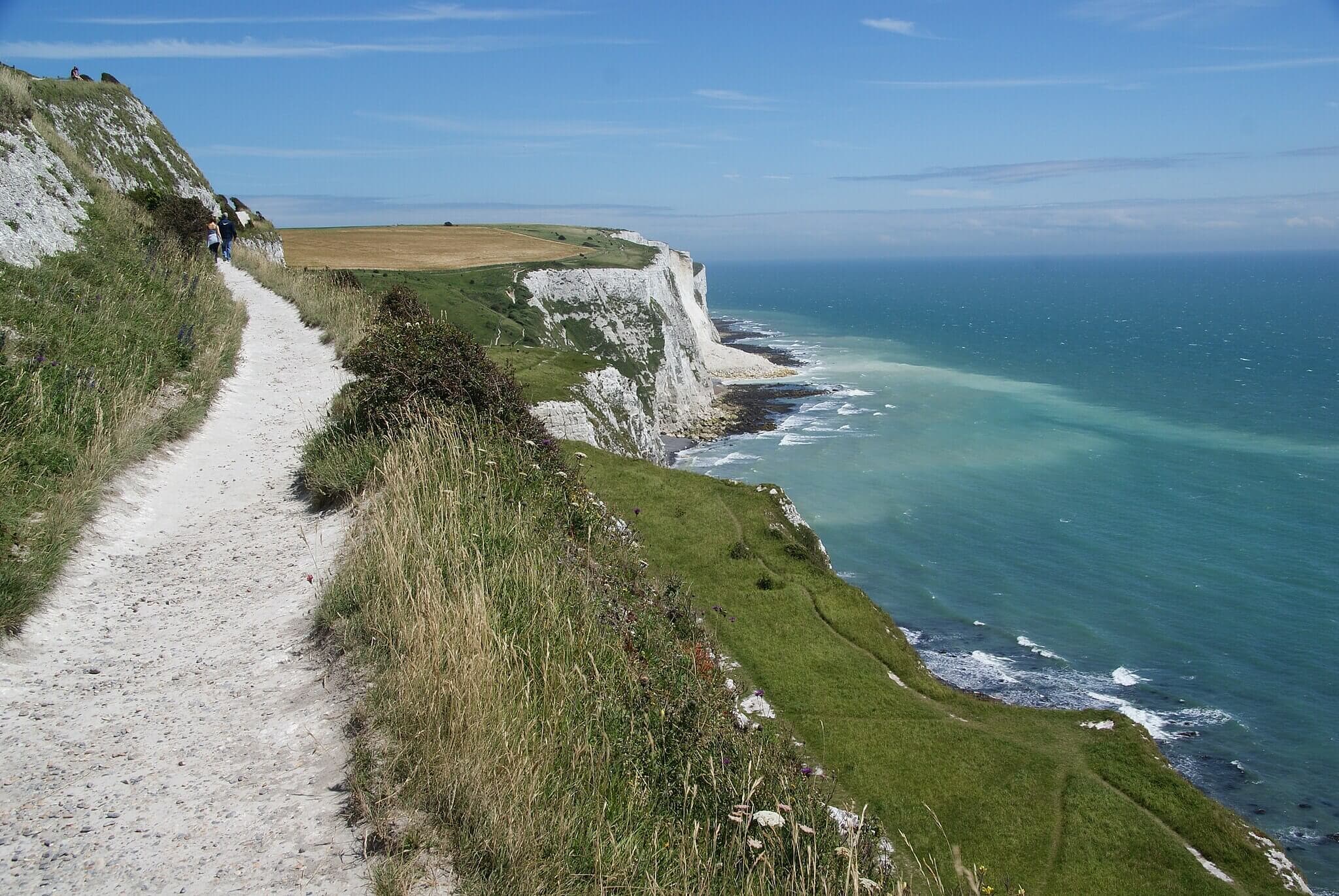 White Cliffs of Dover Coastal Path to St Margaret’s Bay