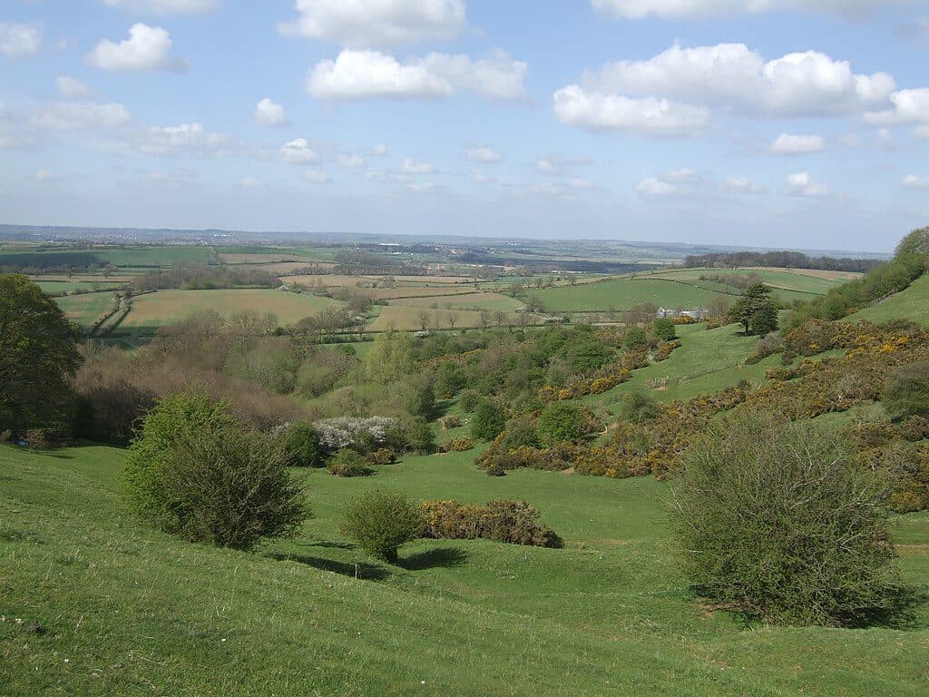 Burrough Hill Iron Age Hillfort Circular
