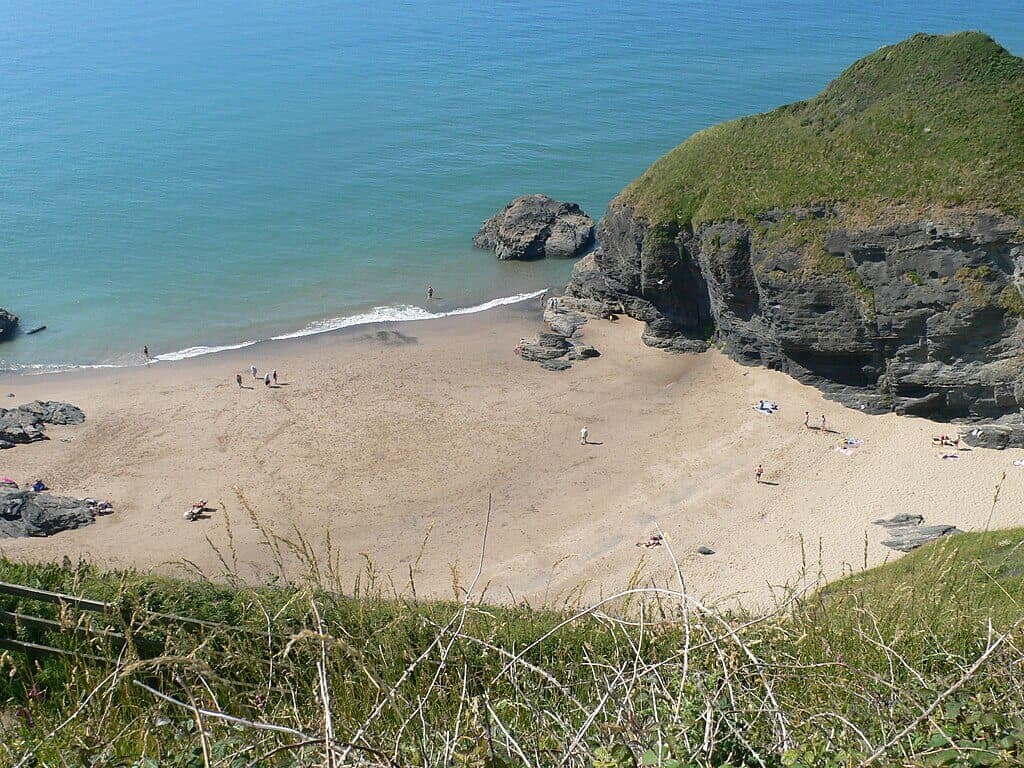 Llangrannog Beach