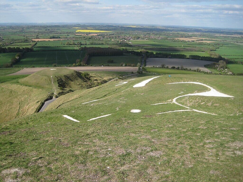 Uffington White Horse and Dragon Hill