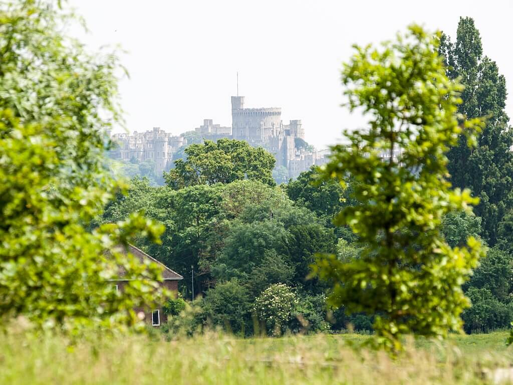 Dorney Common and the Thames Path near Windsor
