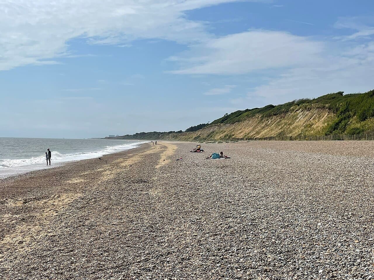 Dunwich Cliffs and Beach Walk