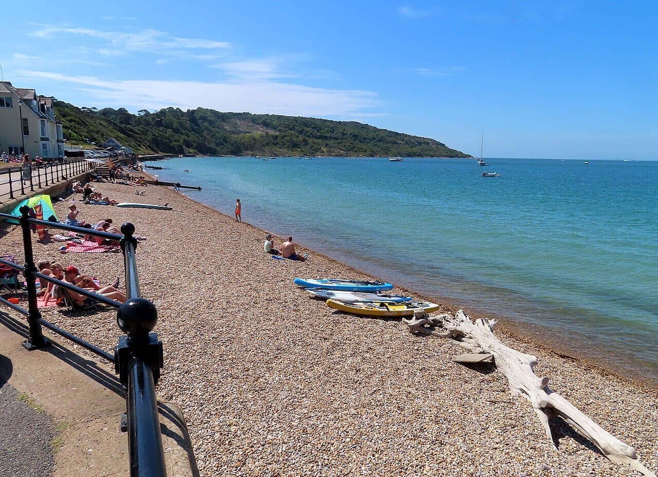 Totland Bay Beach