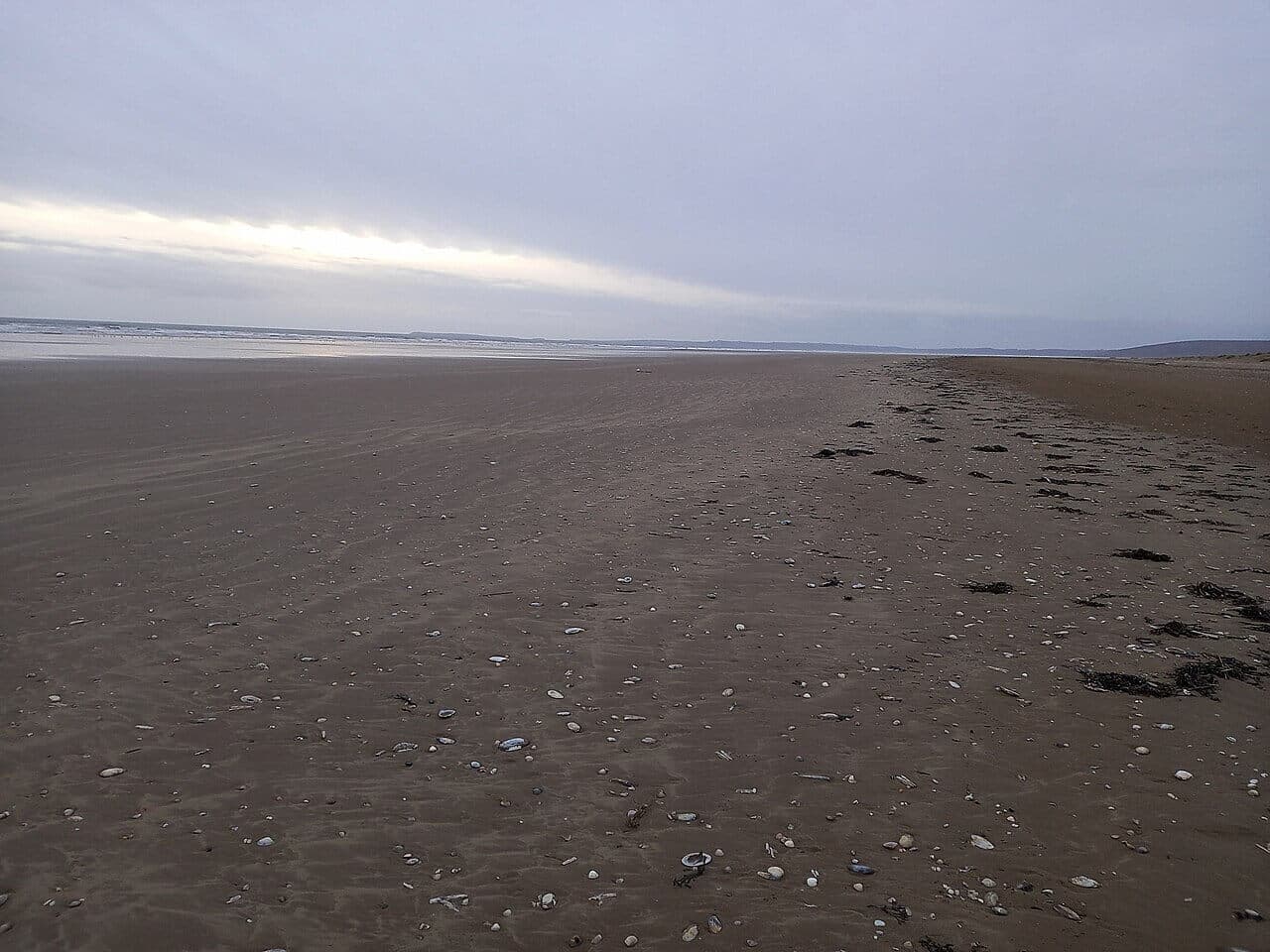 Laugharne Beach