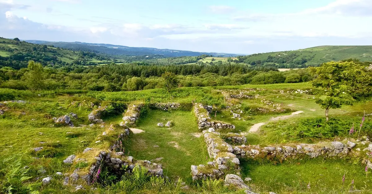 Hound Tor Deserted Medieval Village