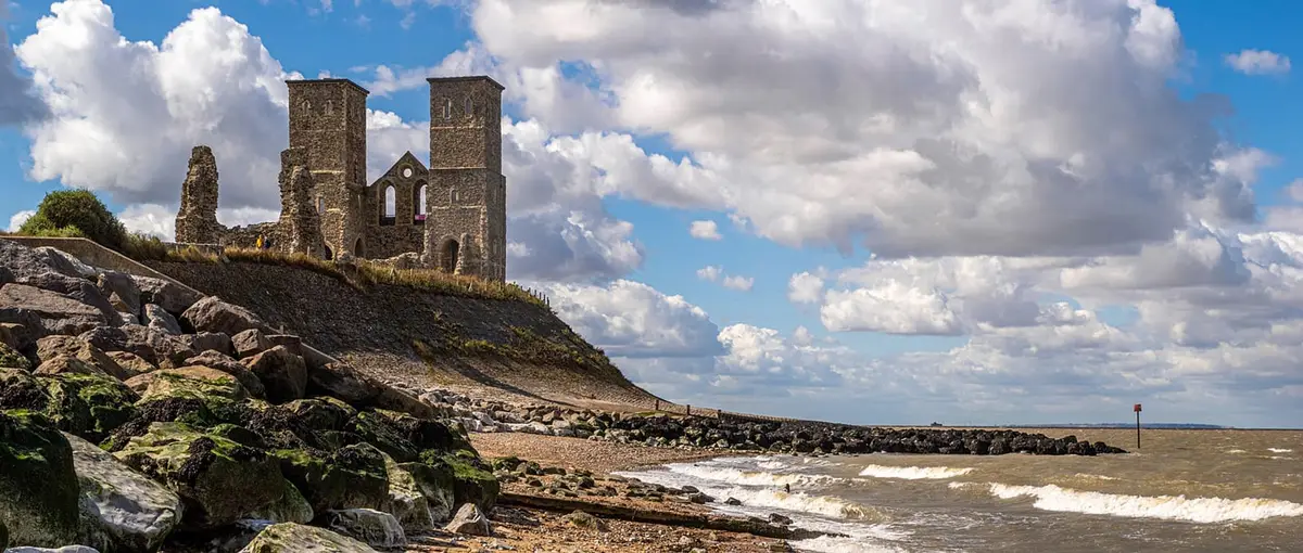 Reculver Towers and Roman Fort