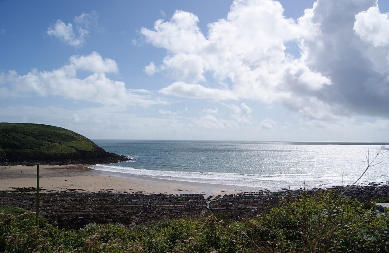 Manorbier Beach
