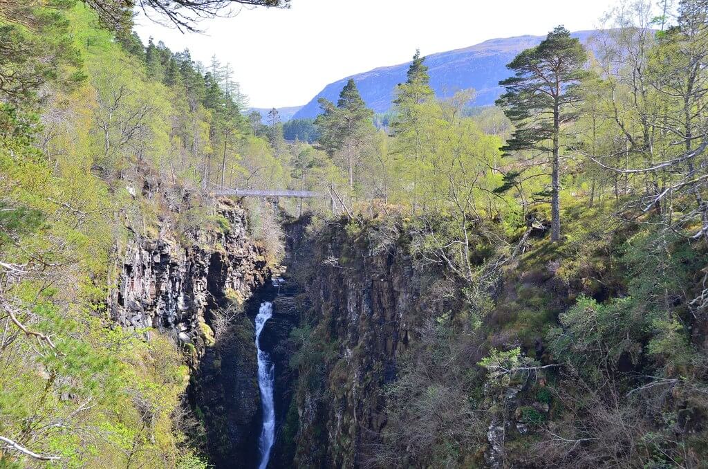 Corrieshalloch Gorge and Falls of Measach