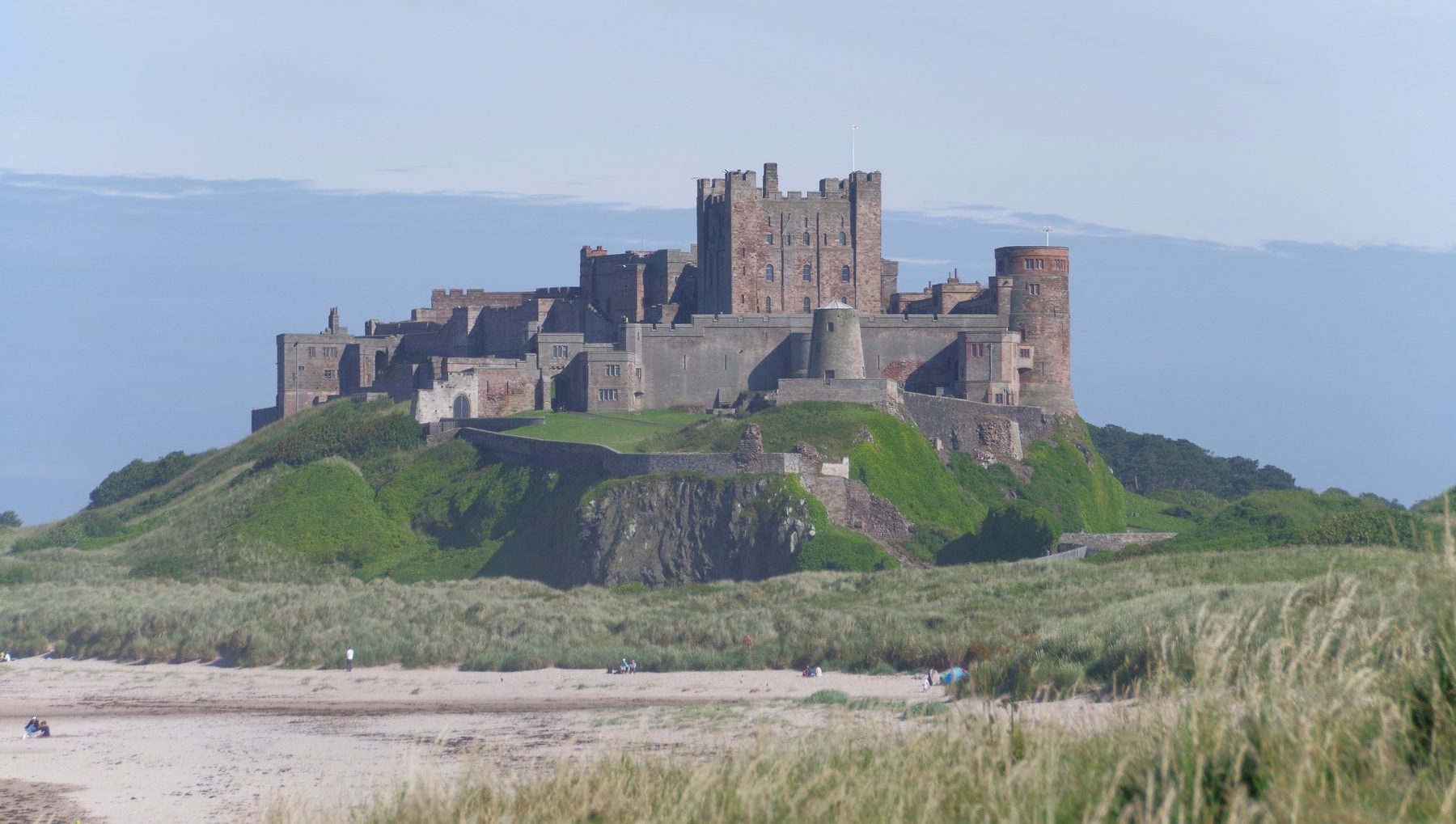 Bamburgh Castle to Budle Bay Coastal Loop