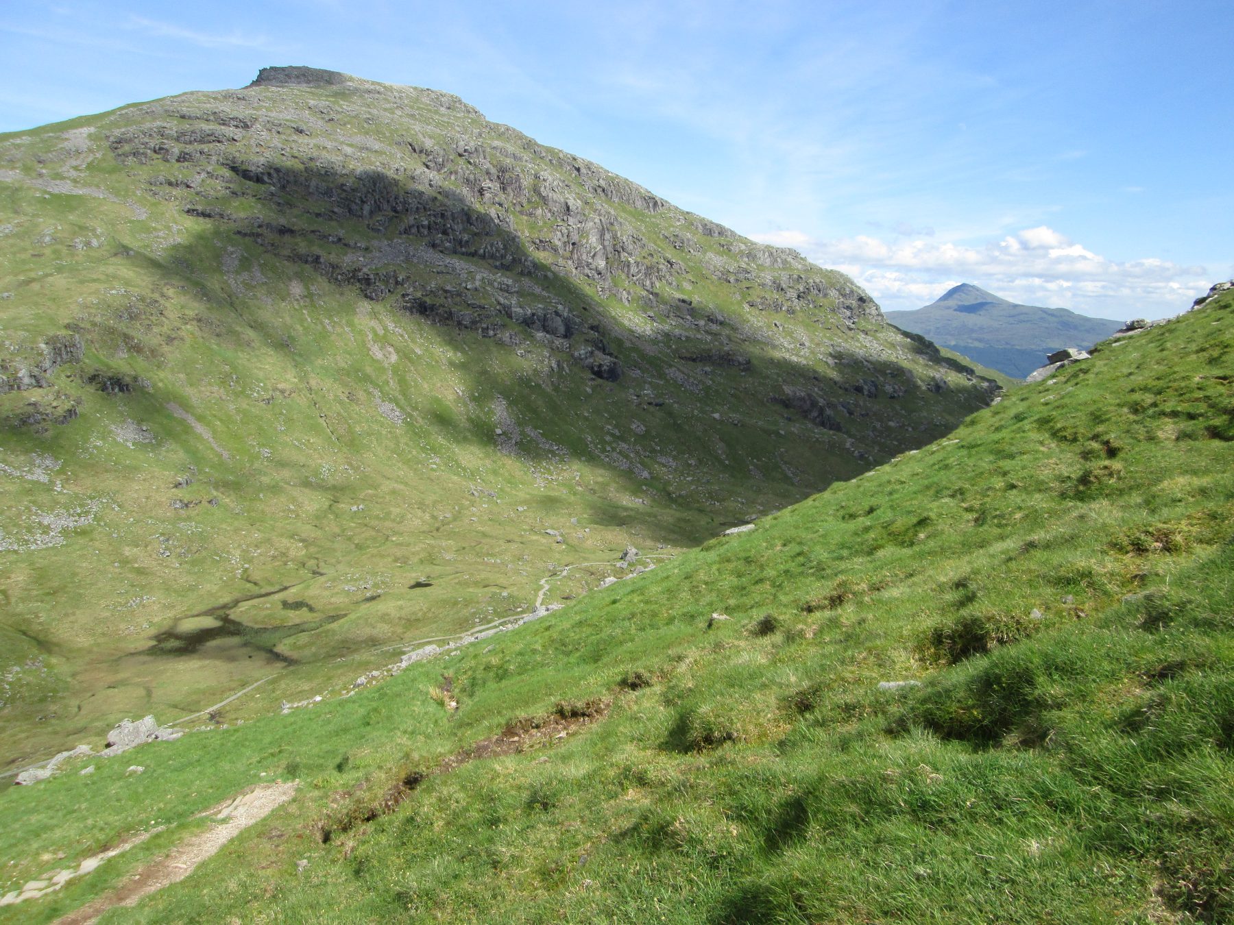 Beinn Narnain from Succoth