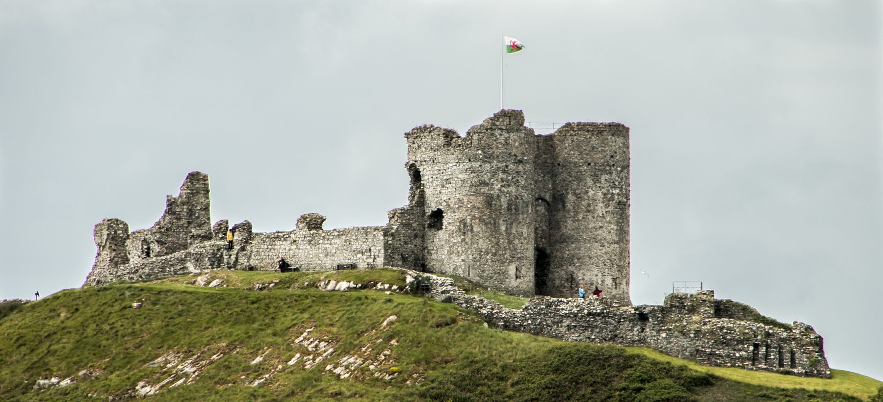Criccieth Castle and Morfa Bychan Walk