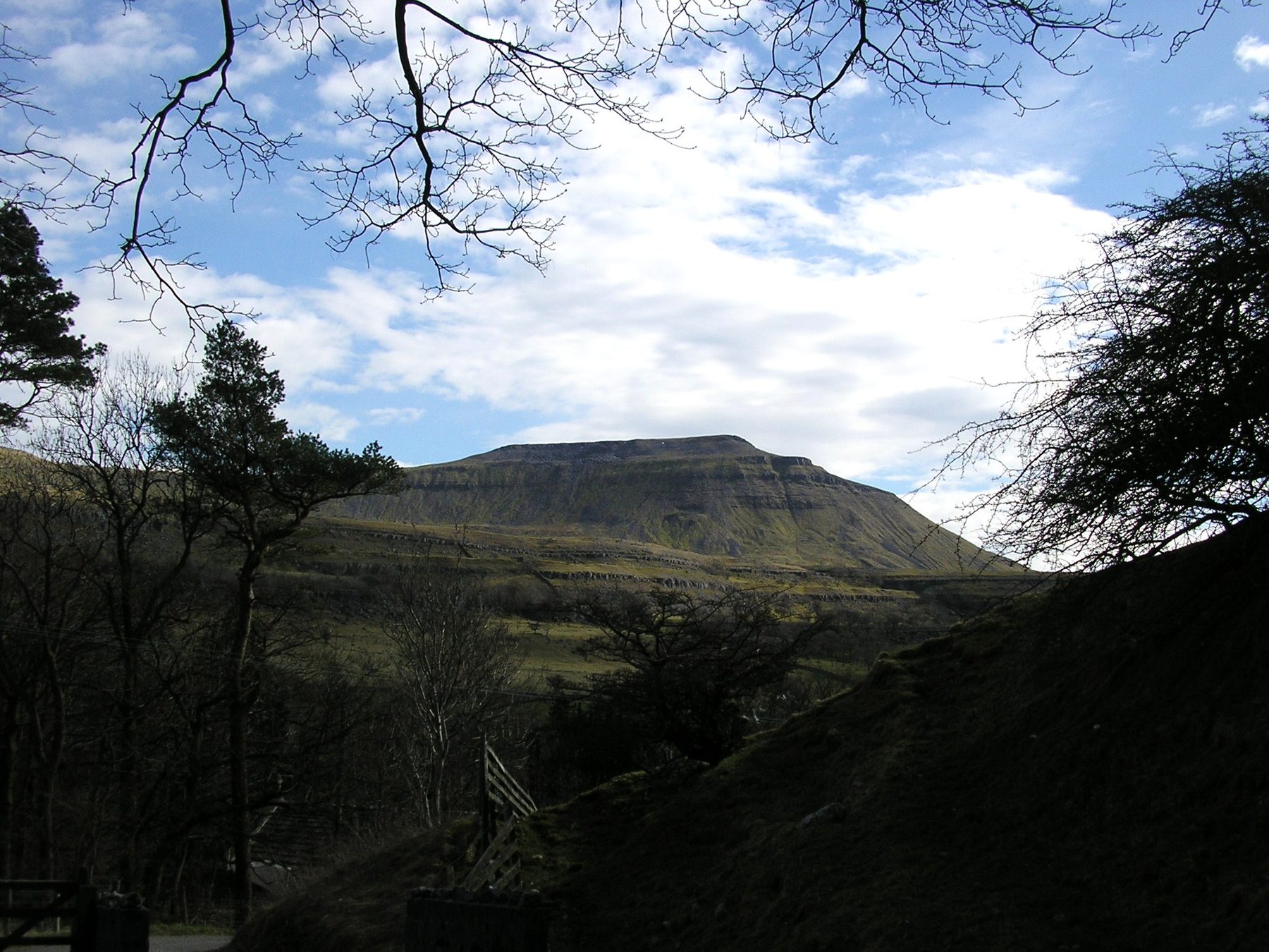 Ingleborough from Chapel-le-Dale