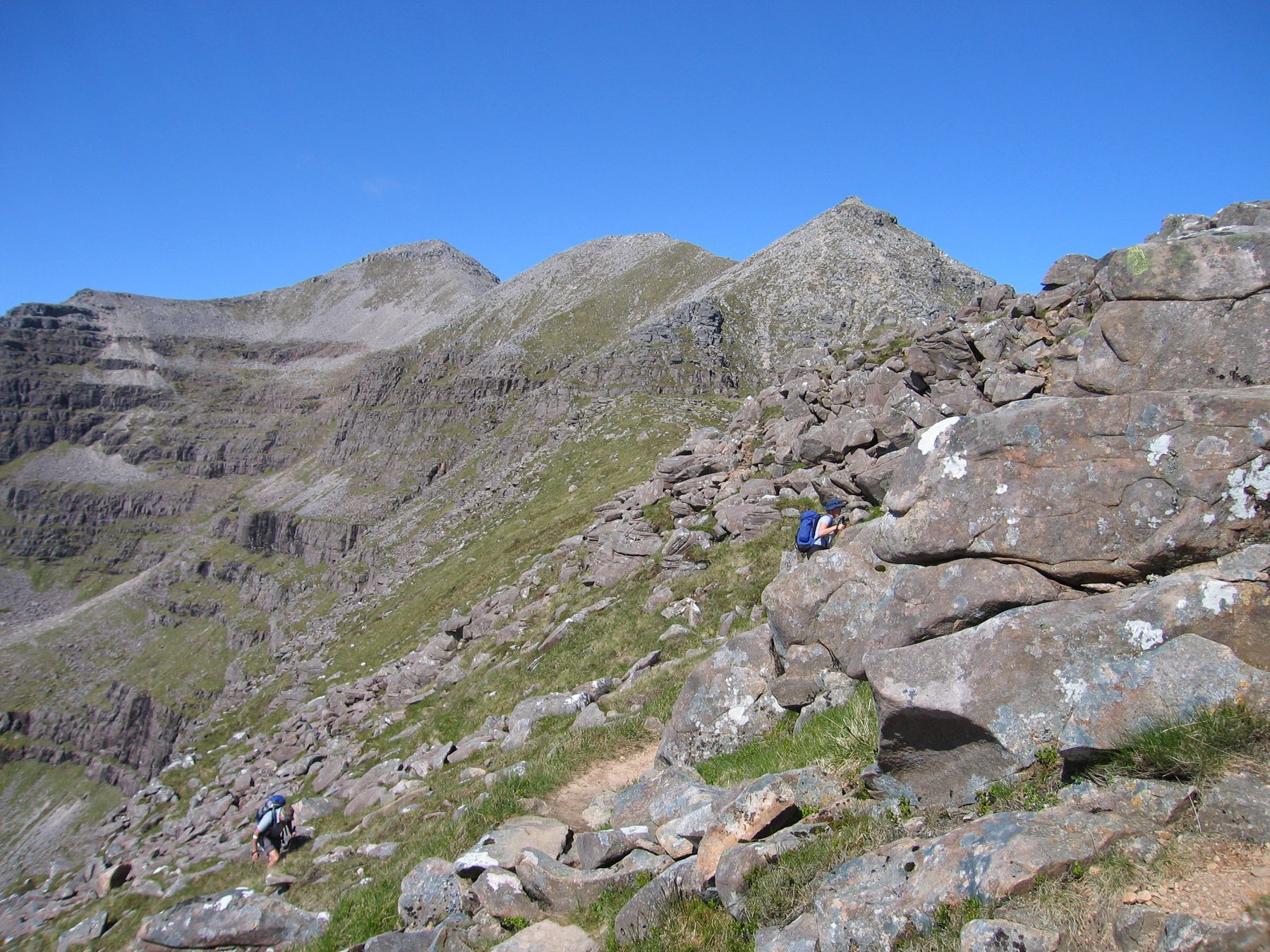 Torridon Ridge: Liathach via Coire Dubh