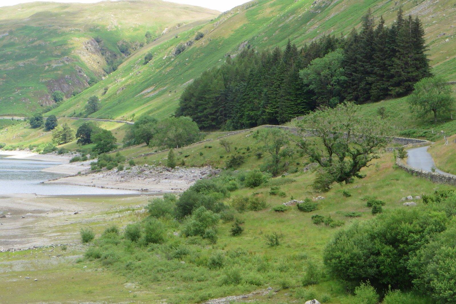 Branstree and Selside Pike from Mardale Head