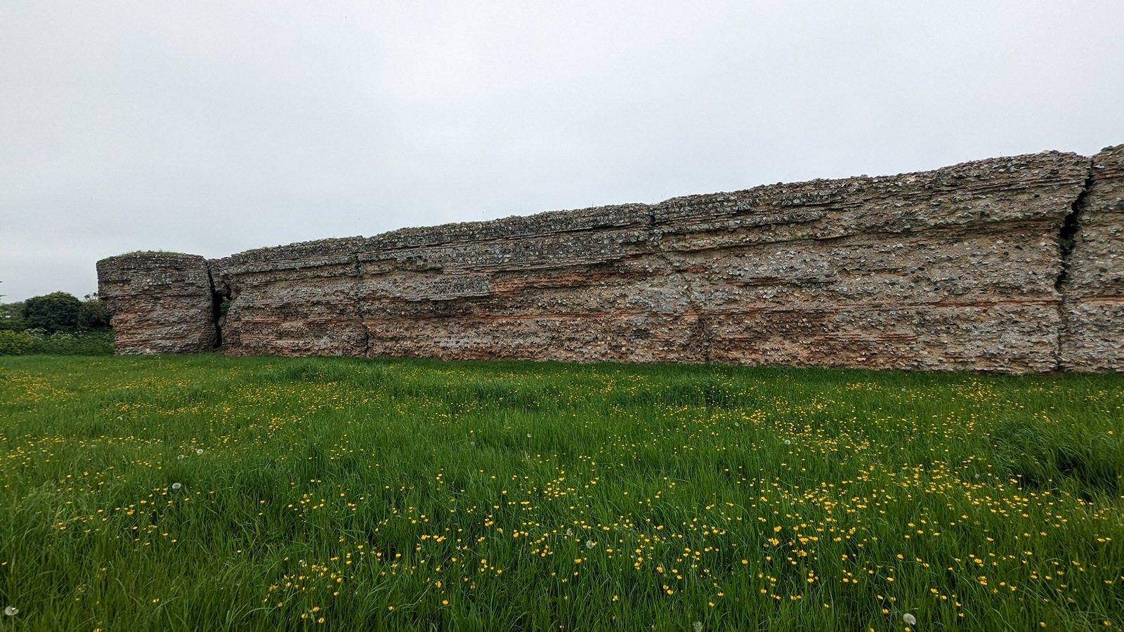 Burgh Castle Roman Fort and Breydon Water Walk