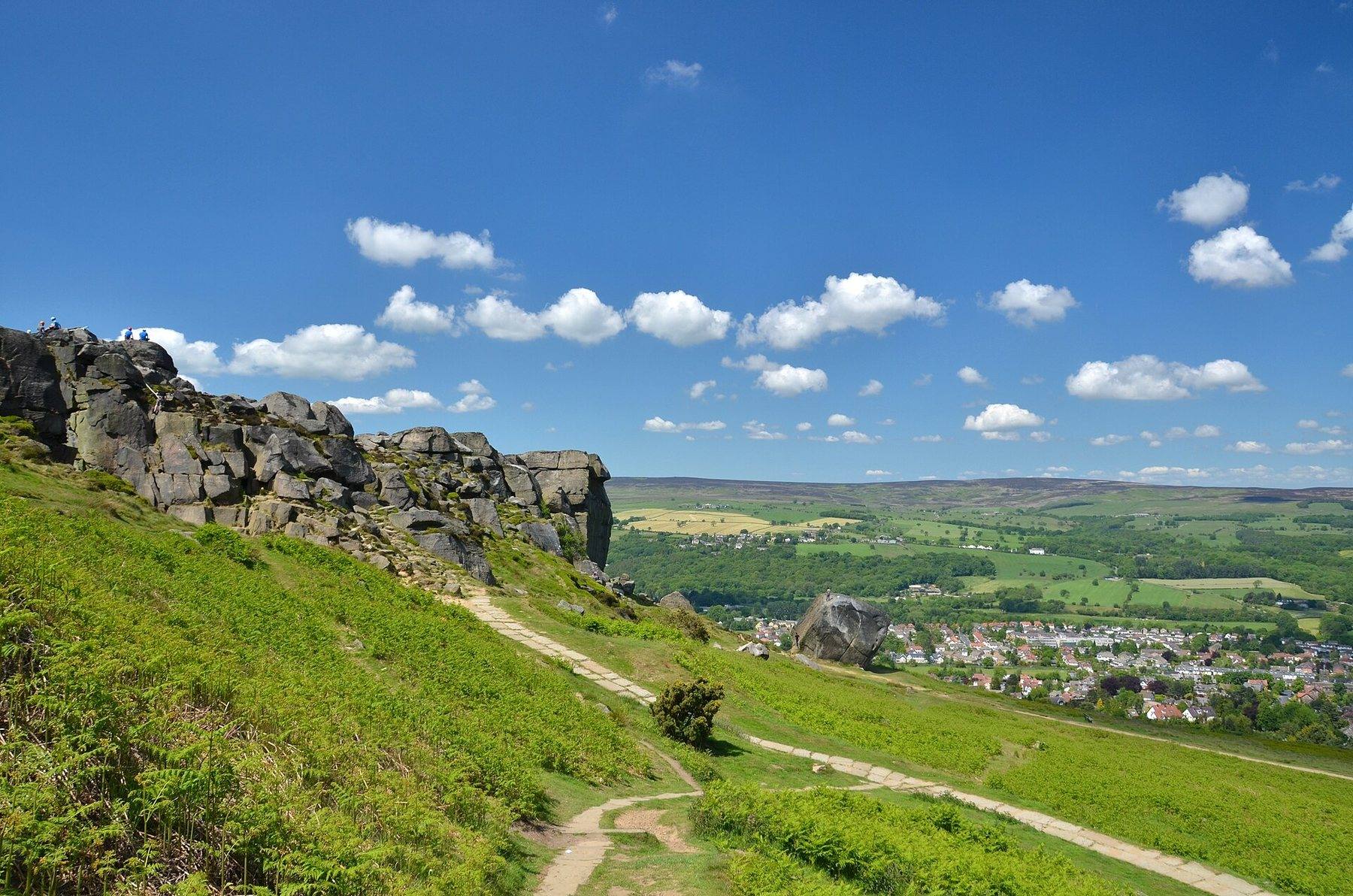 Cow and Calf and the Twelve Apostles on Ilkley Moor