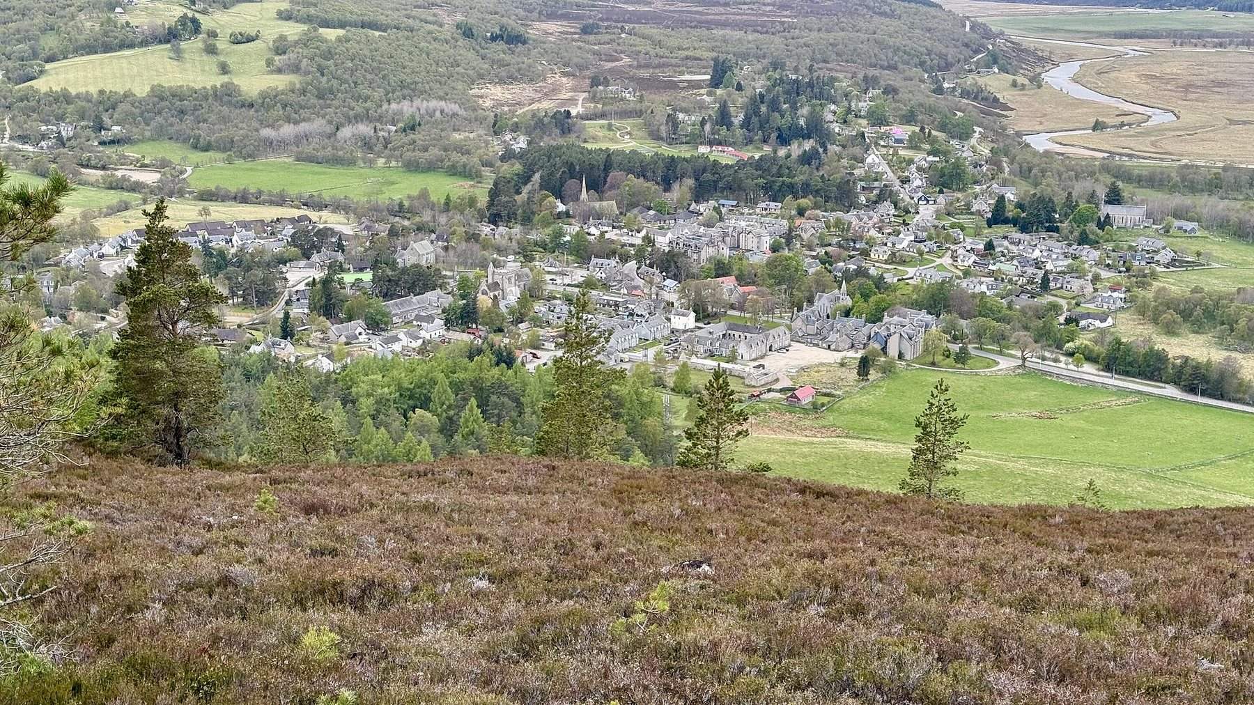 Creag Choinnich from Braemar