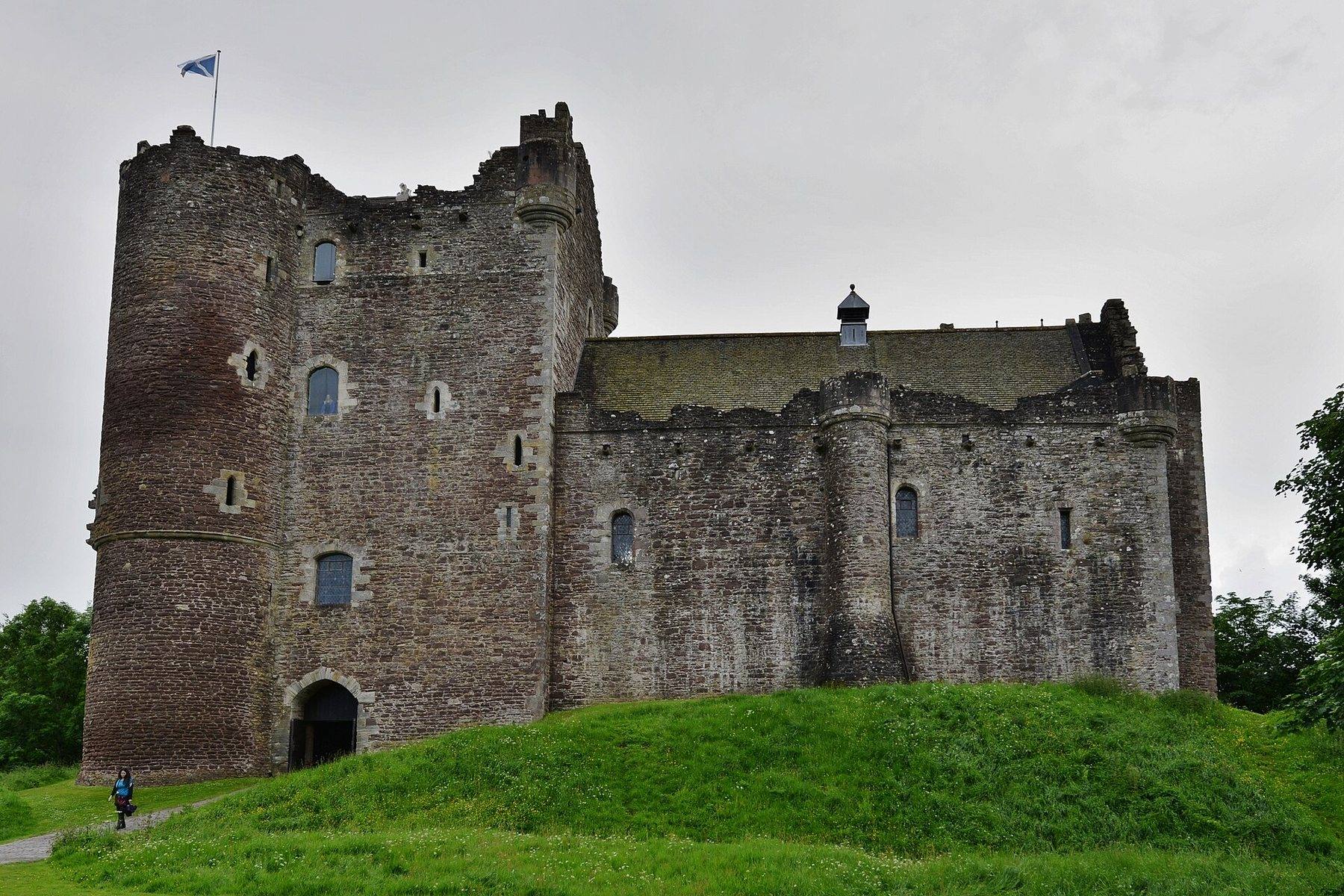 Doune Castle and the River Teith