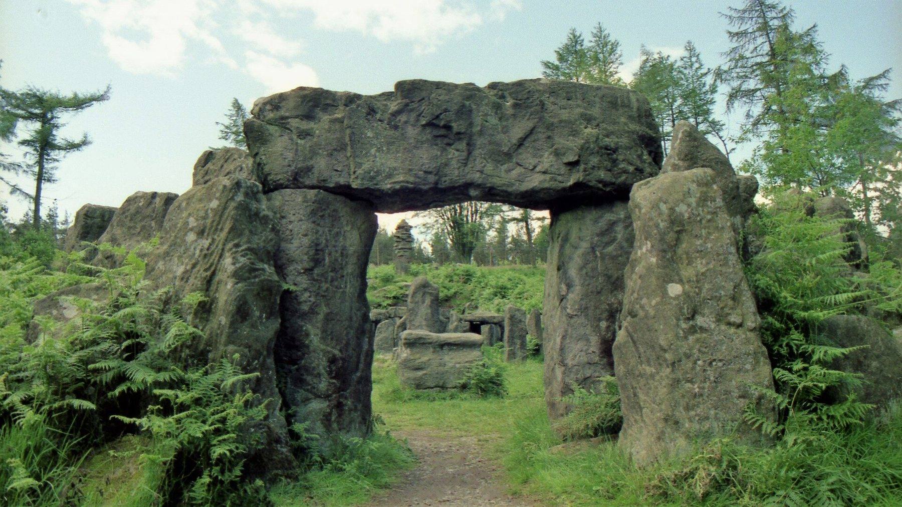 Druid's Temple and Ilton from Swinton Park