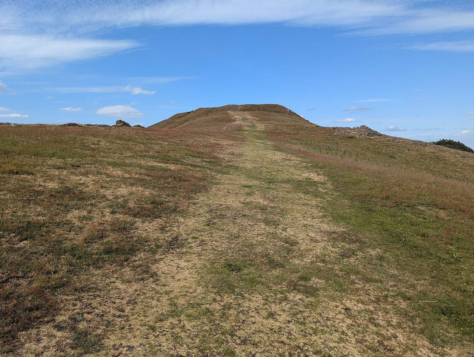 Earl's Hill and Happy Valley from Pontesbury
