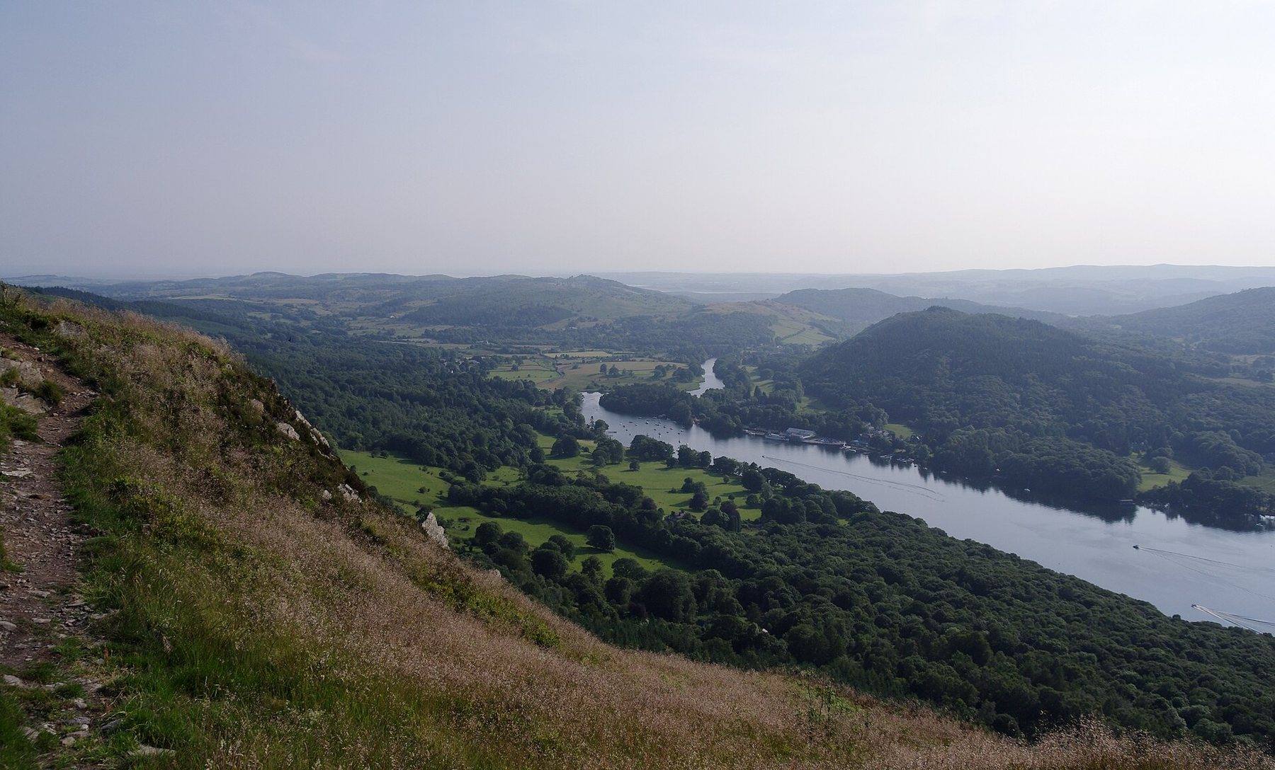 Gummer's How above Windermere