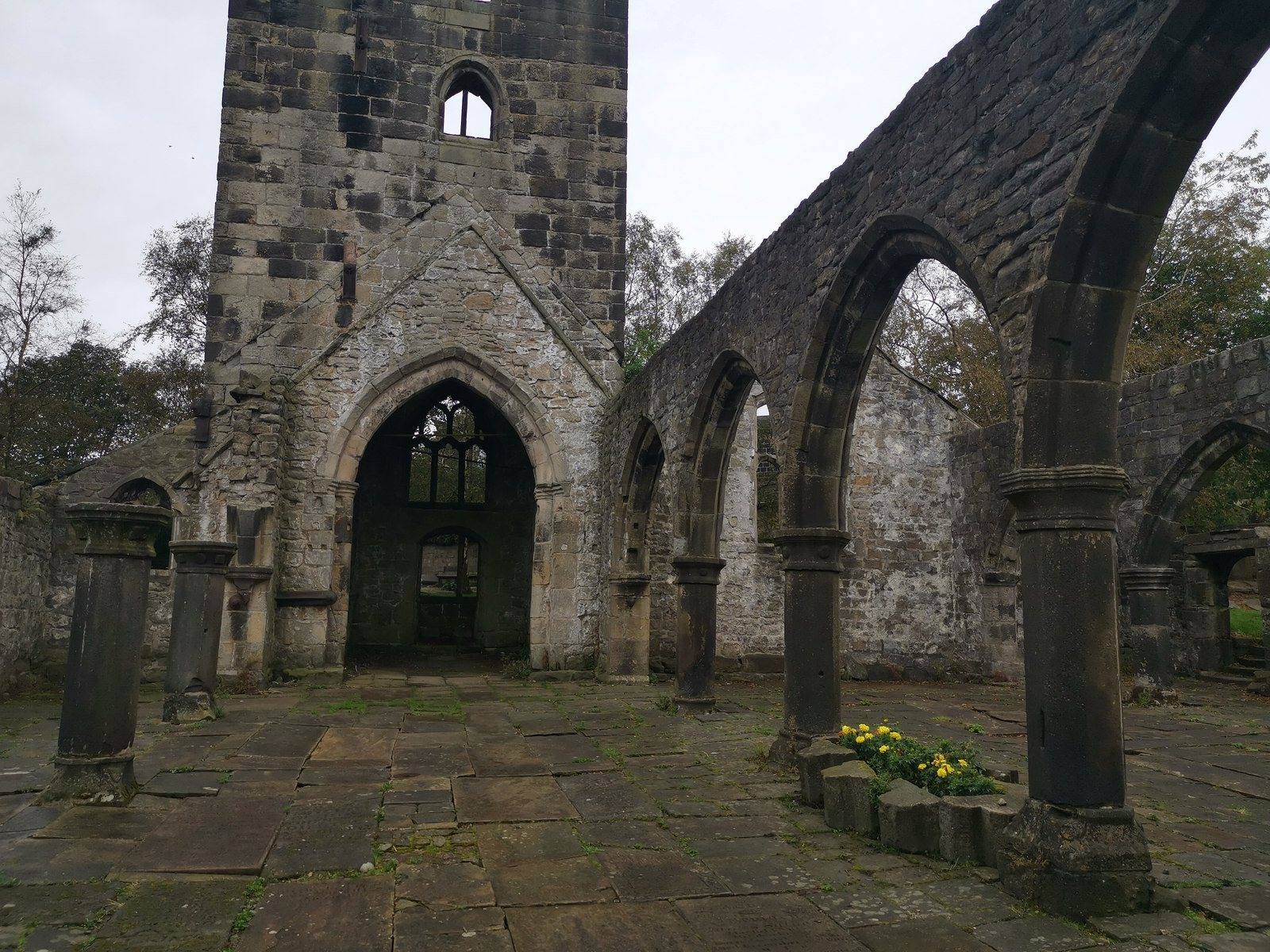 Heptonstall and Colden Clough from Hebden Bridge