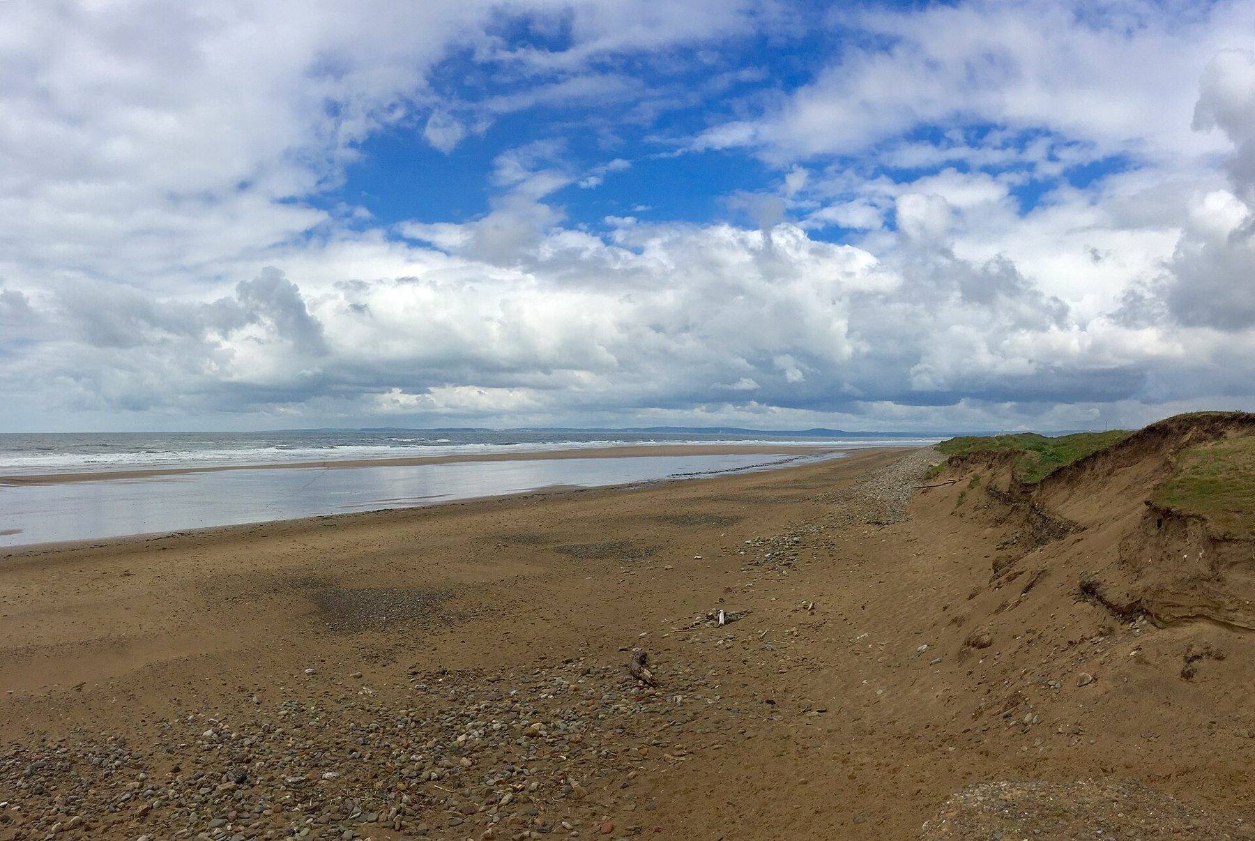 Kenfig Pool and Kenfig Castle