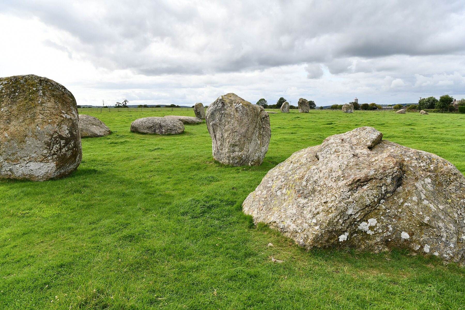 Lacy's Caves and Long Meg from Little Salkeld