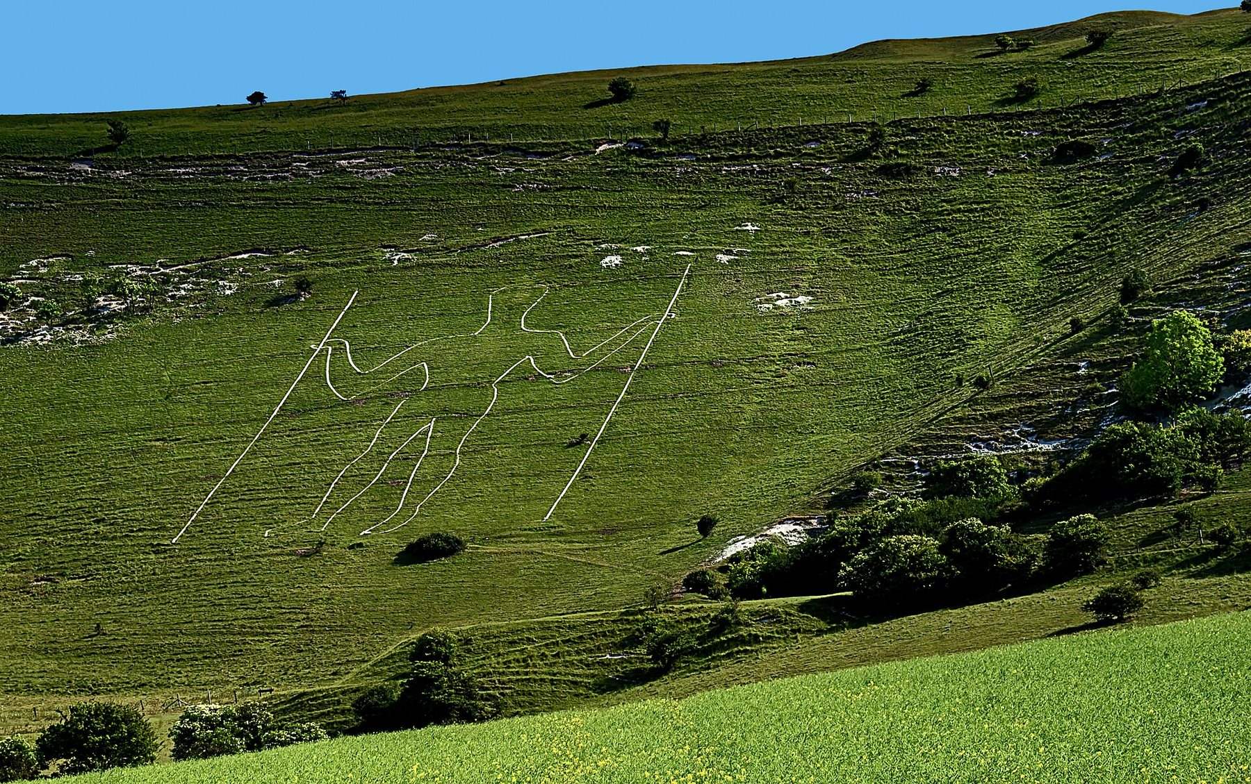 Long Man of Wilmington and Windover Hill