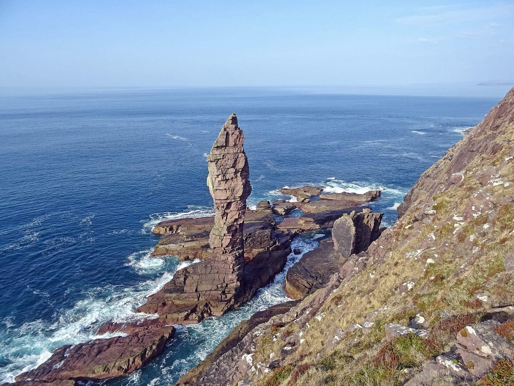 Old Man of Stoer from Stoer Lighthouse