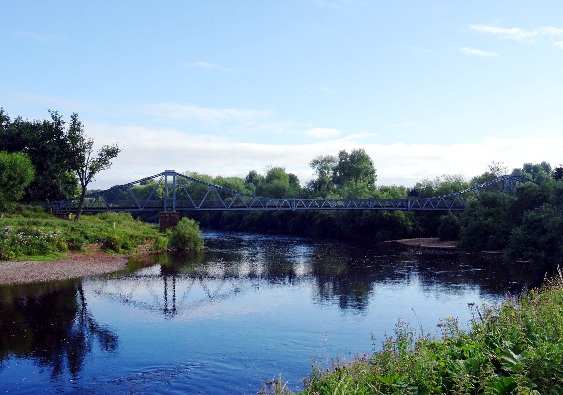 Rickerby Park and the River Eden