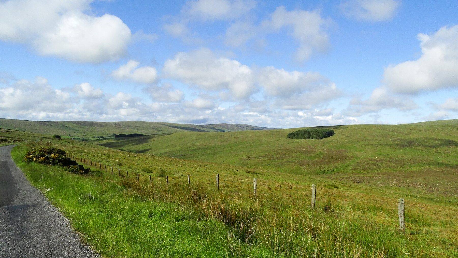 Sawel Mountain from Sperrin Road