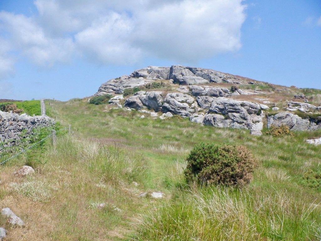 St Cuthbert's Cave and Greensheen Hill
