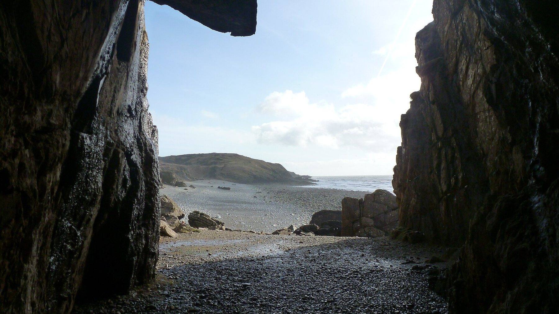St Ninian's Cave and Physgill Glen