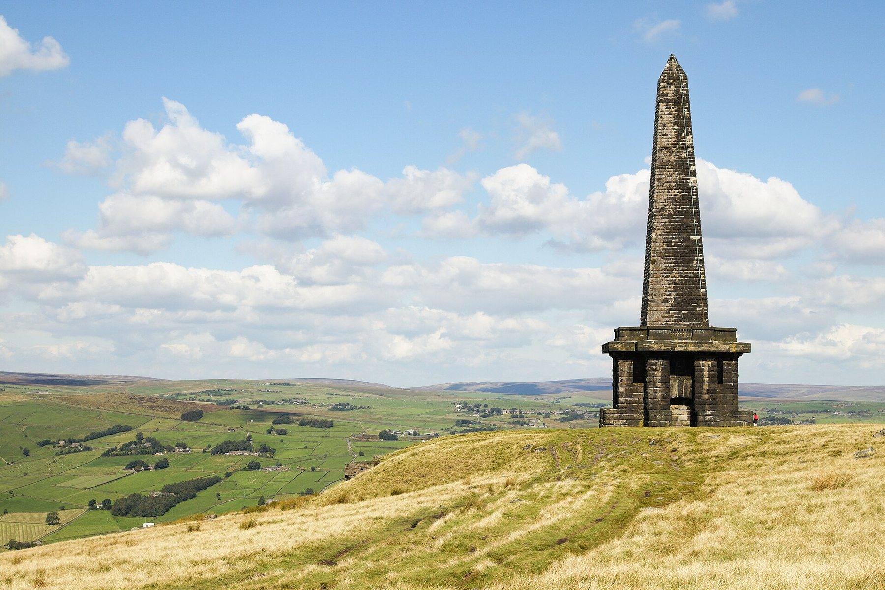 Stoodley Pike from Lumbutts and Mankinholes