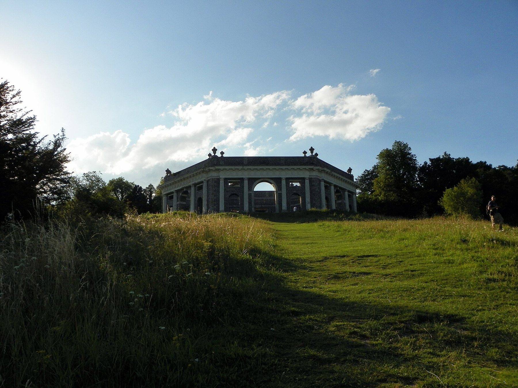 West Wycombe Hill and the Dashwood Mausoleum